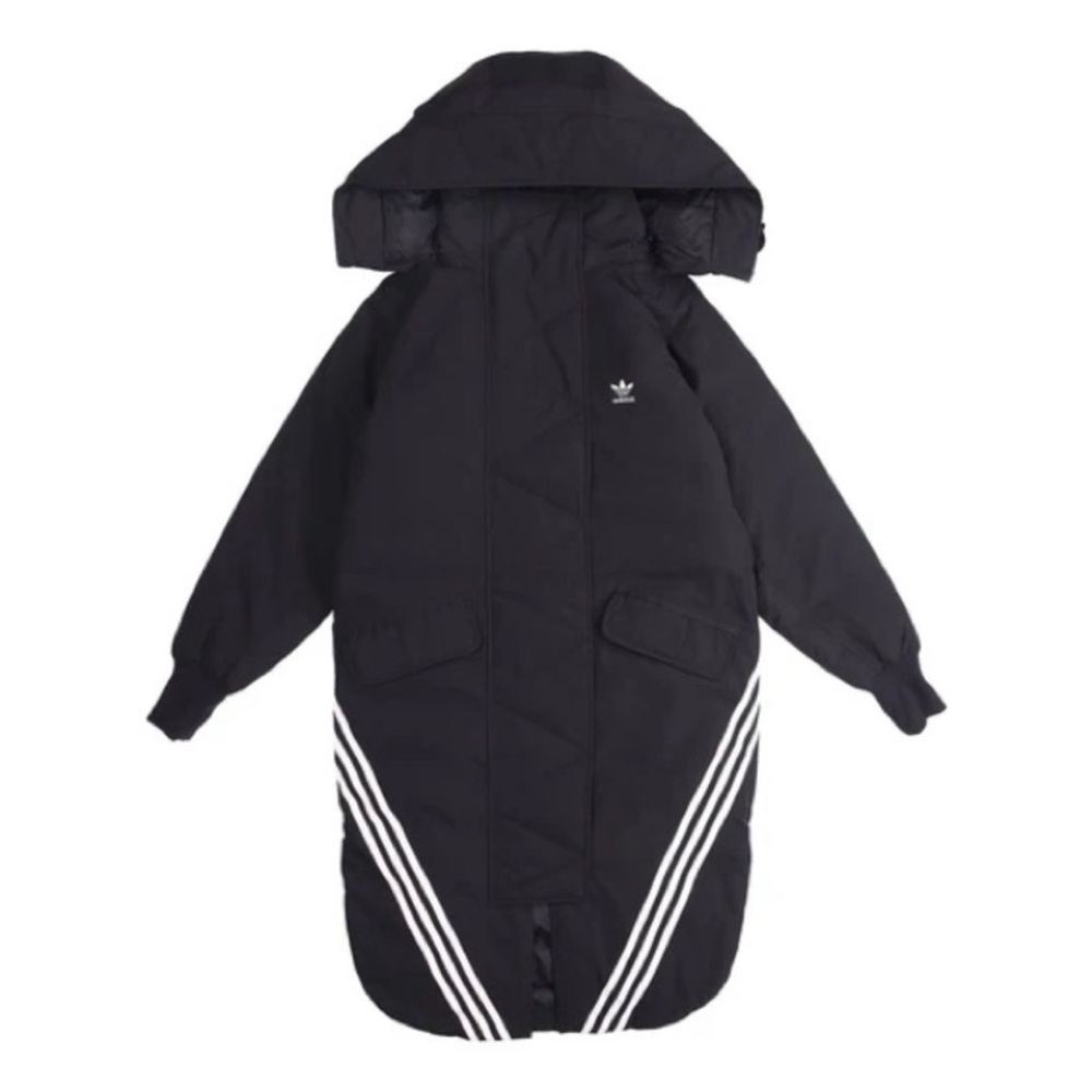 📍WANT📍Adidas Parka Jacket Black